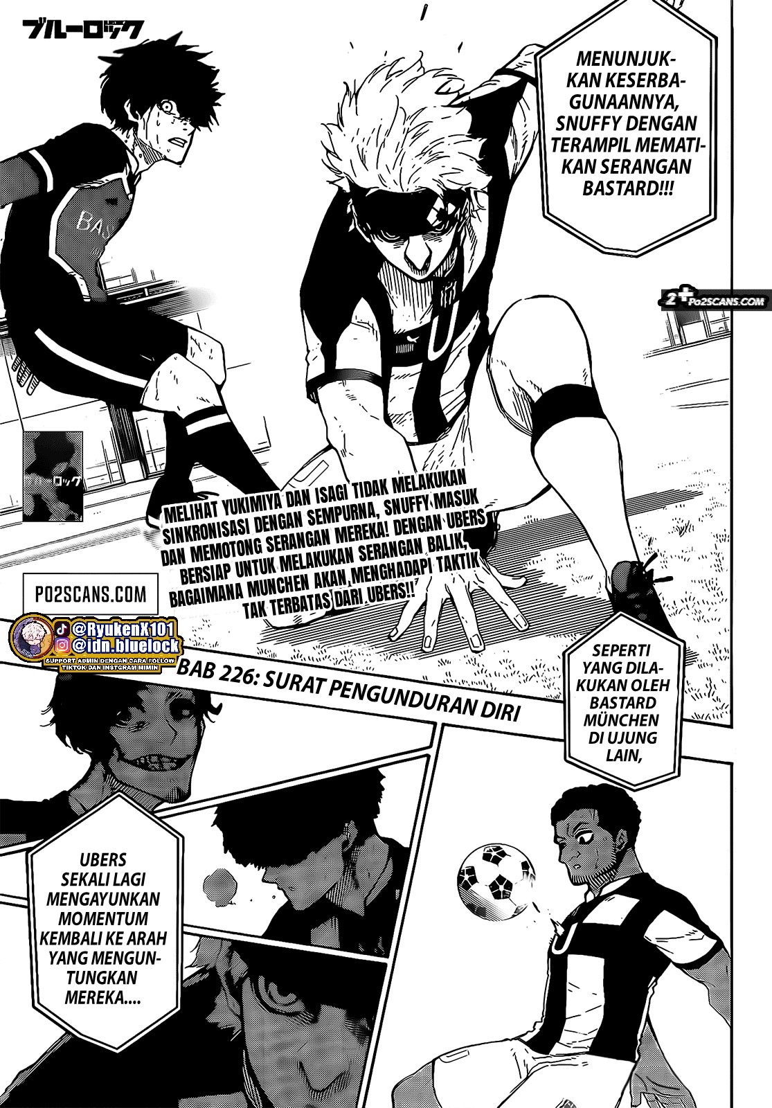 Blue Lock Chapter 226 page 1