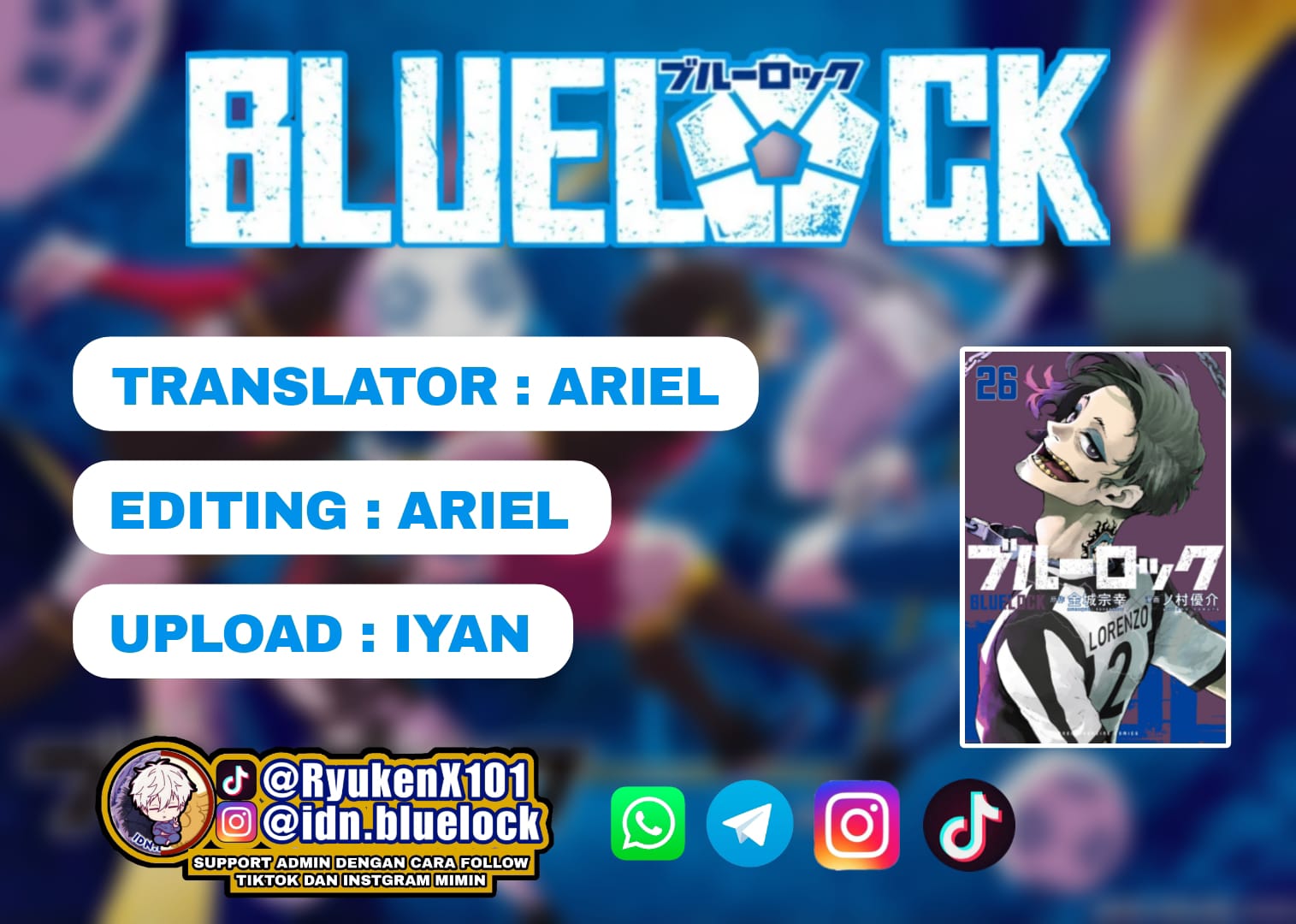 Blue Lock Chapter 243 page 1