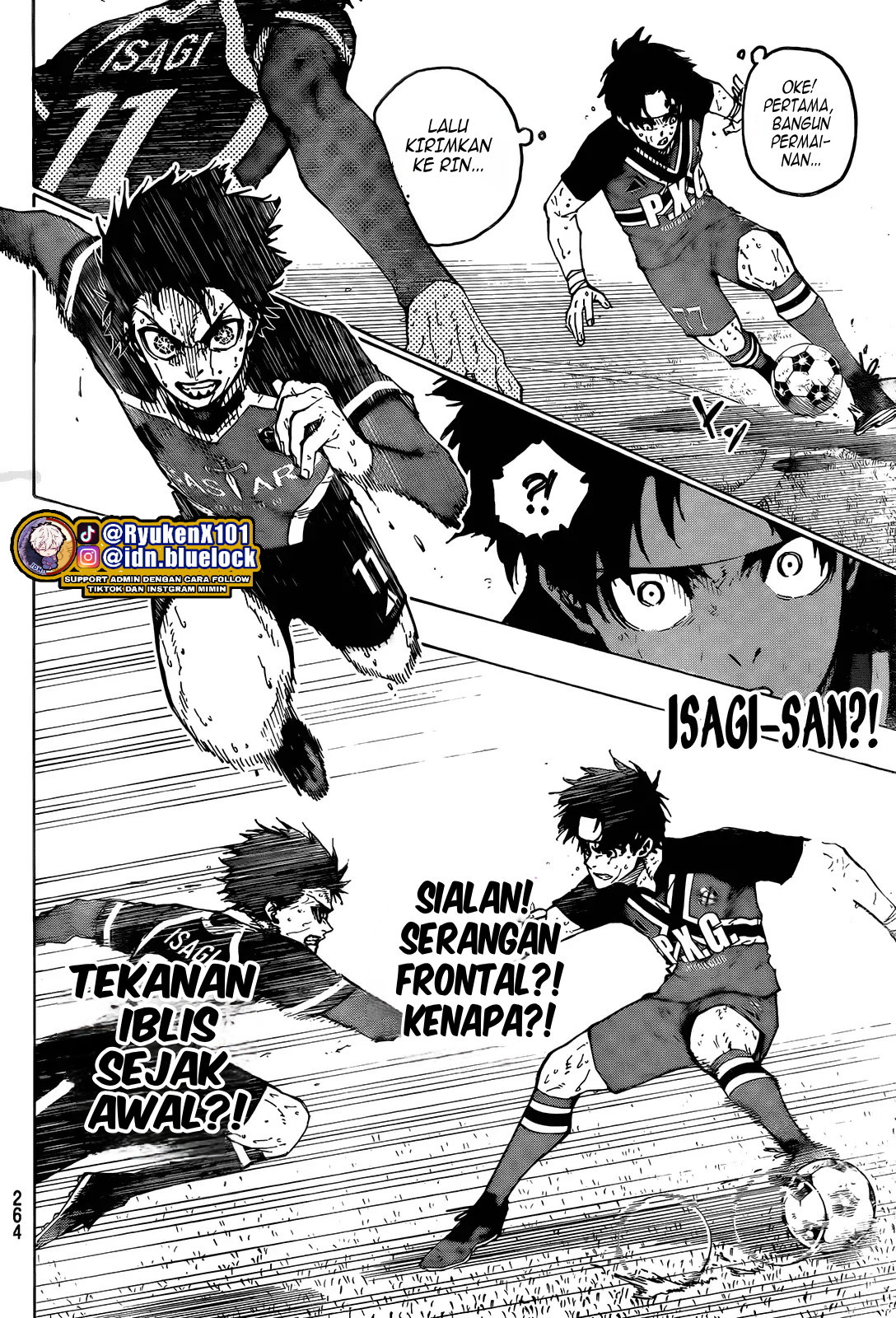 Blue Lock Chapter 268 page 14
